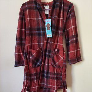 Brand new Komar Kids boy hooded bathrobe size small 7/8